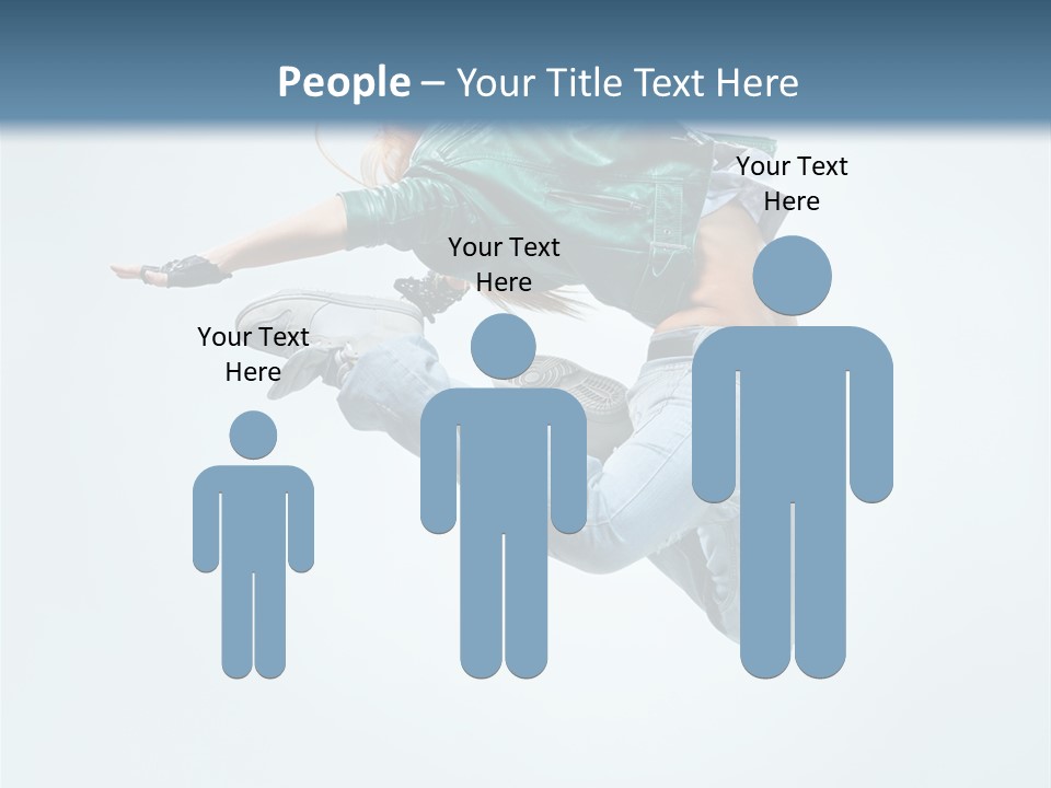 Young Studio Fitness PowerPoint Template