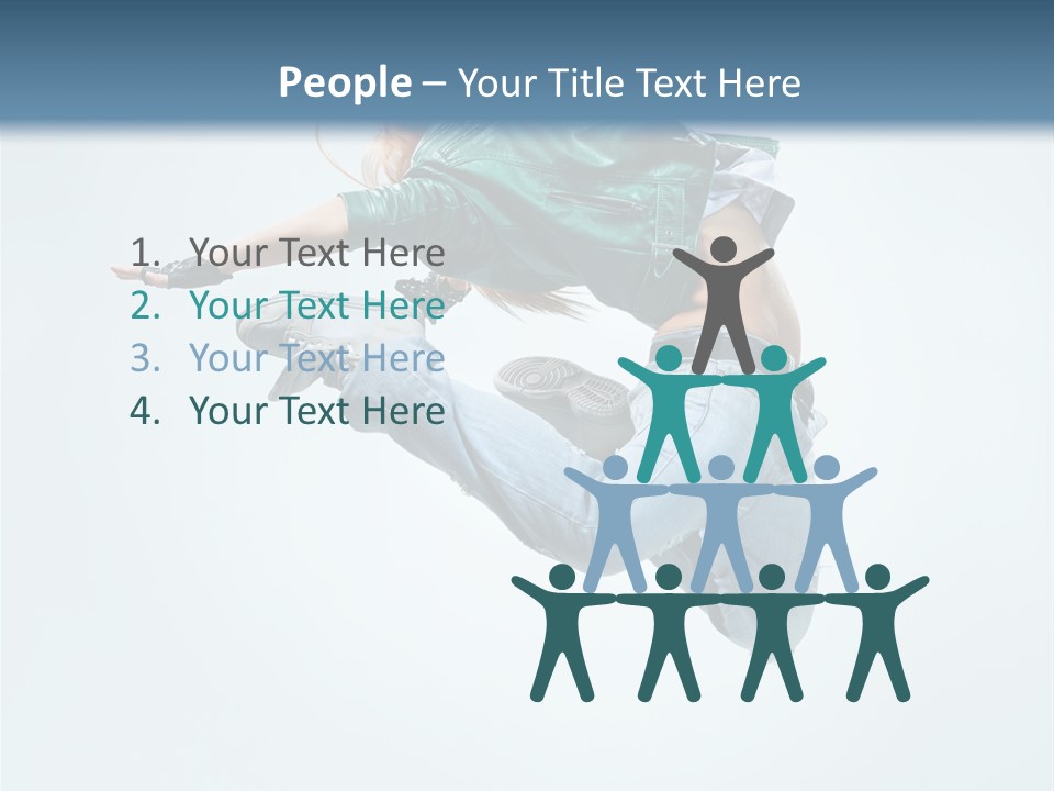 Young Studio Fitness PowerPoint Template