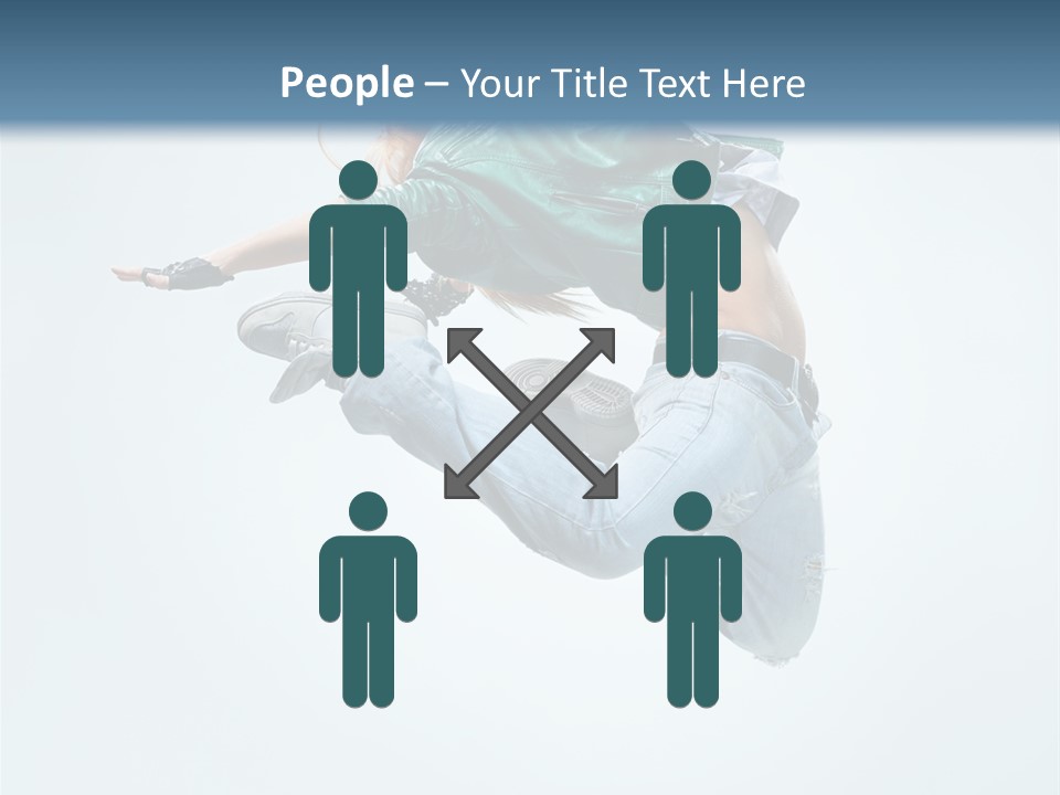 Young Studio Fitness PowerPoint Template