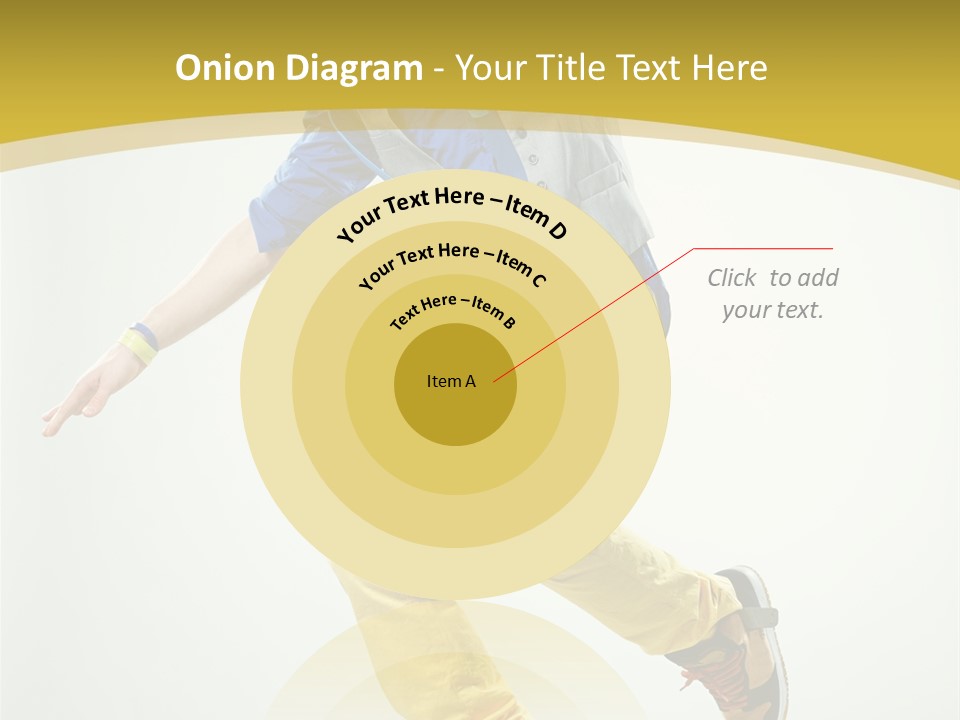 Aerobics Mid Air Stretching PowerPoint Template