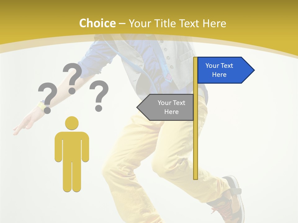 Aerobics Mid Air Stretching PowerPoint Template