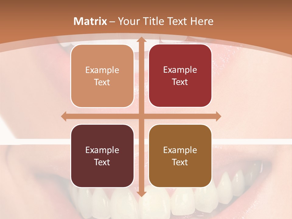 Toothbrush Protection Smile PowerPoint Template