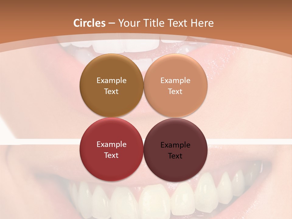 Toothbrush Protection Smile PowerPoint Template