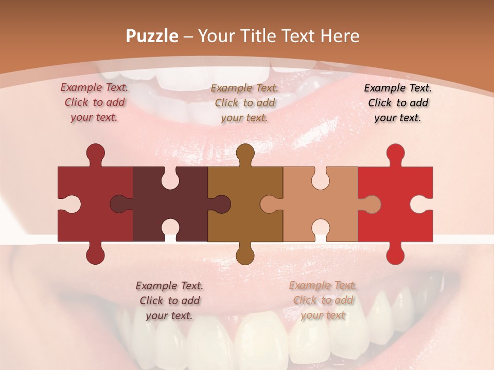 Toothbrush Protection Smile PowerPoint Template