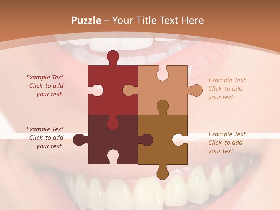 Toothbrush Protection Smile PowerPoint Template