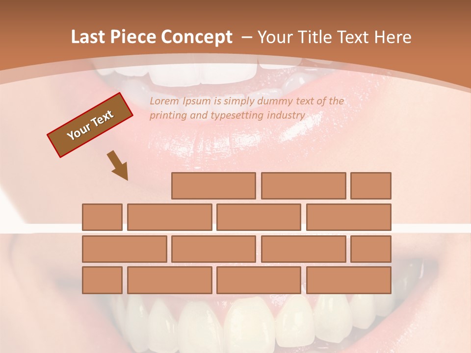 Toothbrush Protection Smile PowerPoint Template