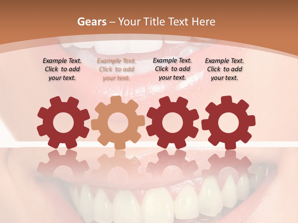 Toothbrush Protection Smile PowerPoint Template