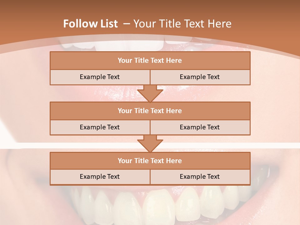 Toothbrush Protection Smile PowerPoint Template