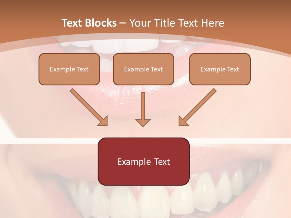 Toothbrush Protection Smile PowerPoint Template