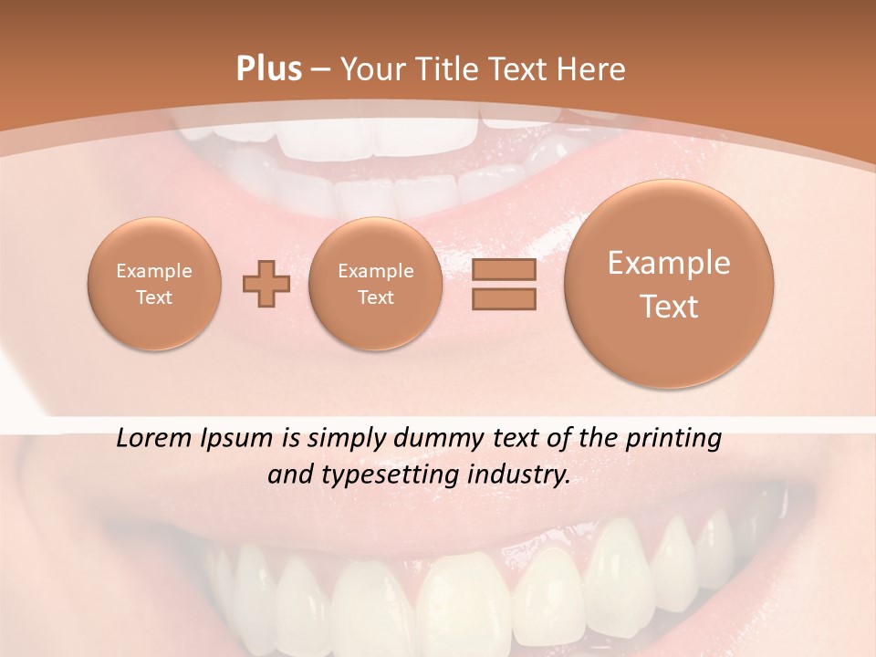 Toothbrush Protection Smile PowerPoint Template