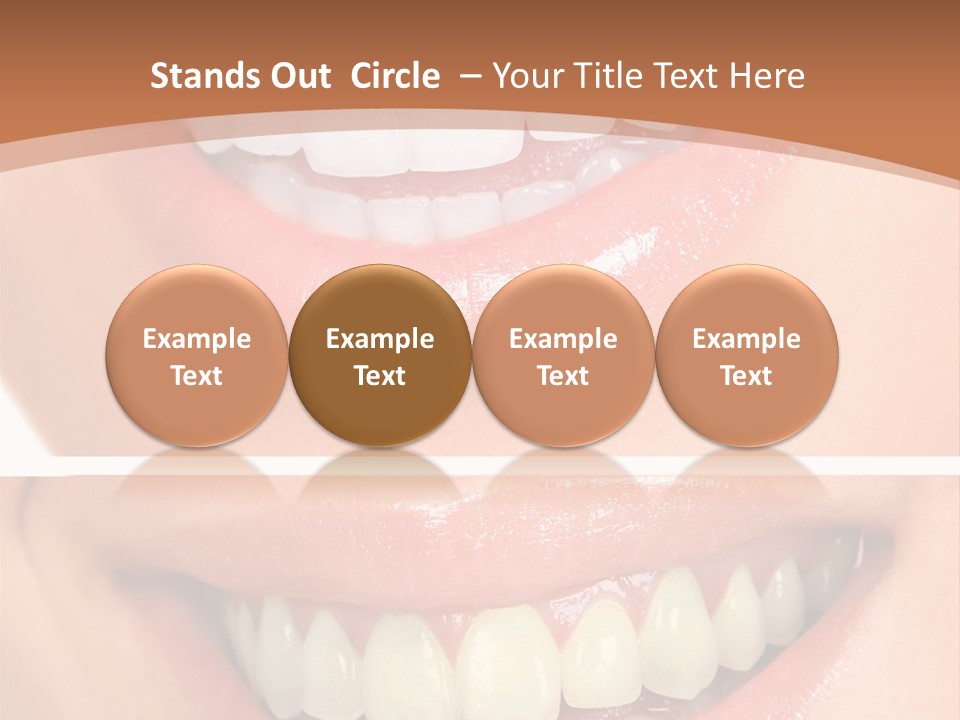 Toothbrush Protection Smile PowerPoint Template