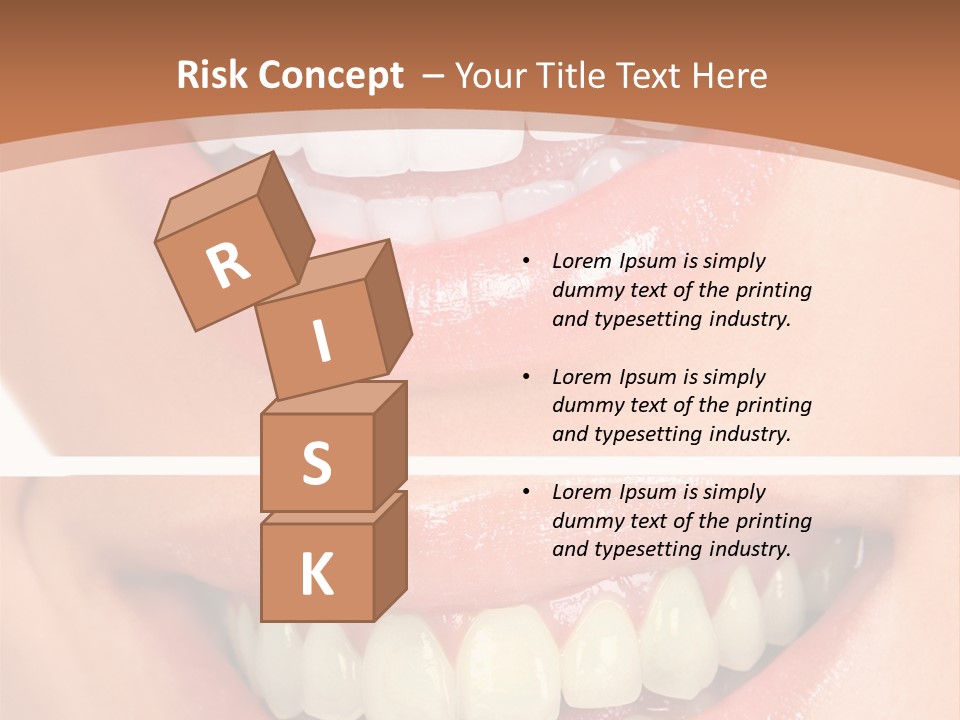 Toothbrush Protection Smile PowerPoint Template