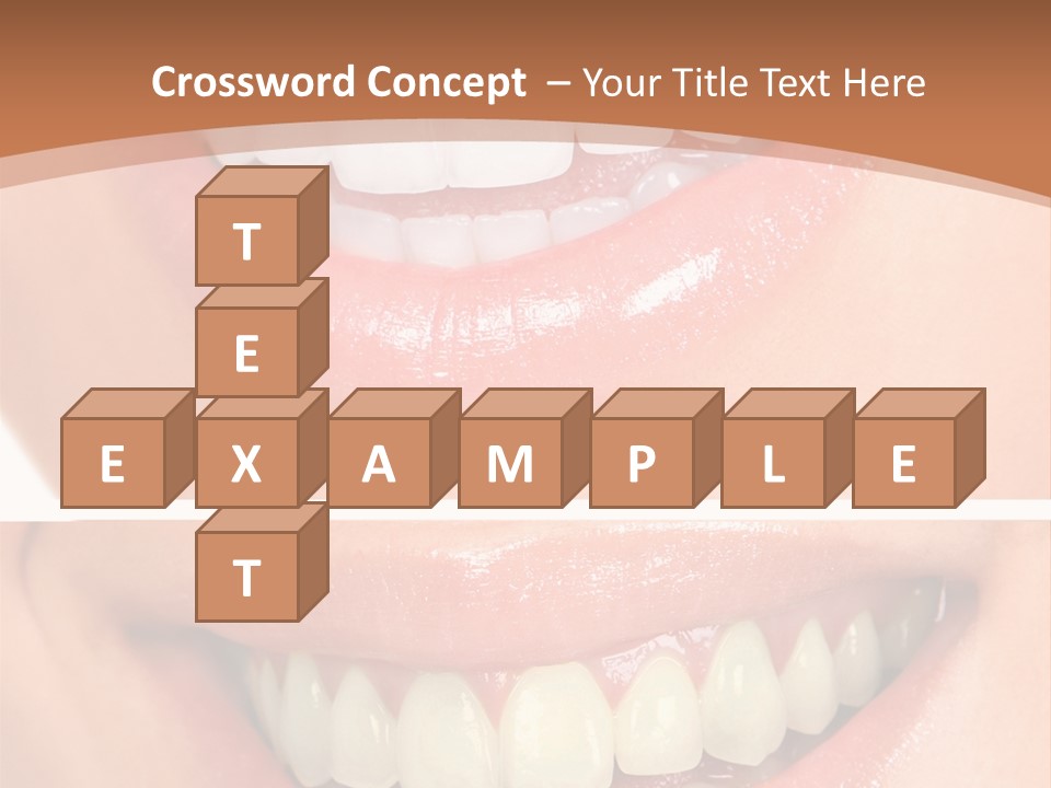 Toothbrush Protection Smile PowerPoint Template