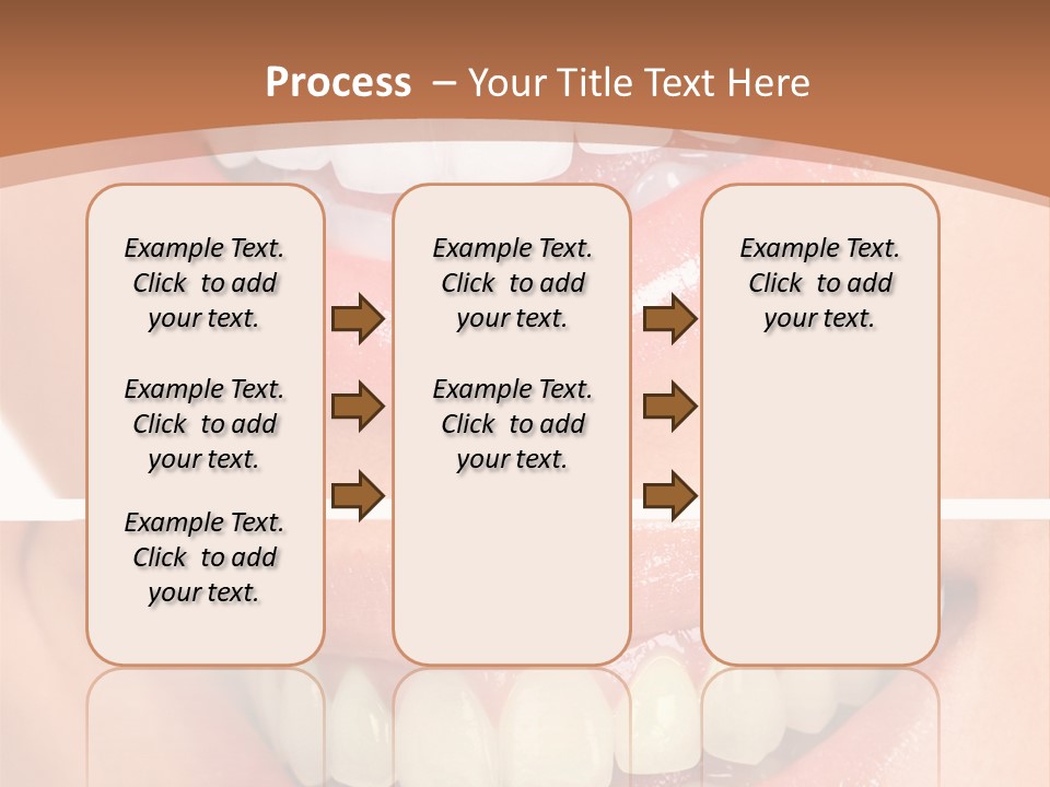 Toothbrush Protection Smile PowerPoint Template