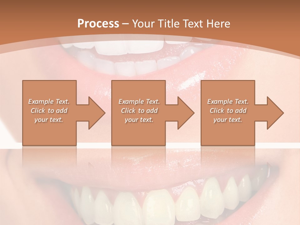 Toothbrush Protection Smile PowerPoint Template