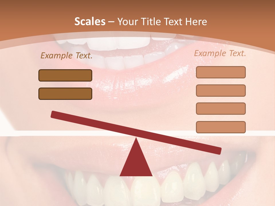 Toothbrush Protection Smile PowerPoint Template
