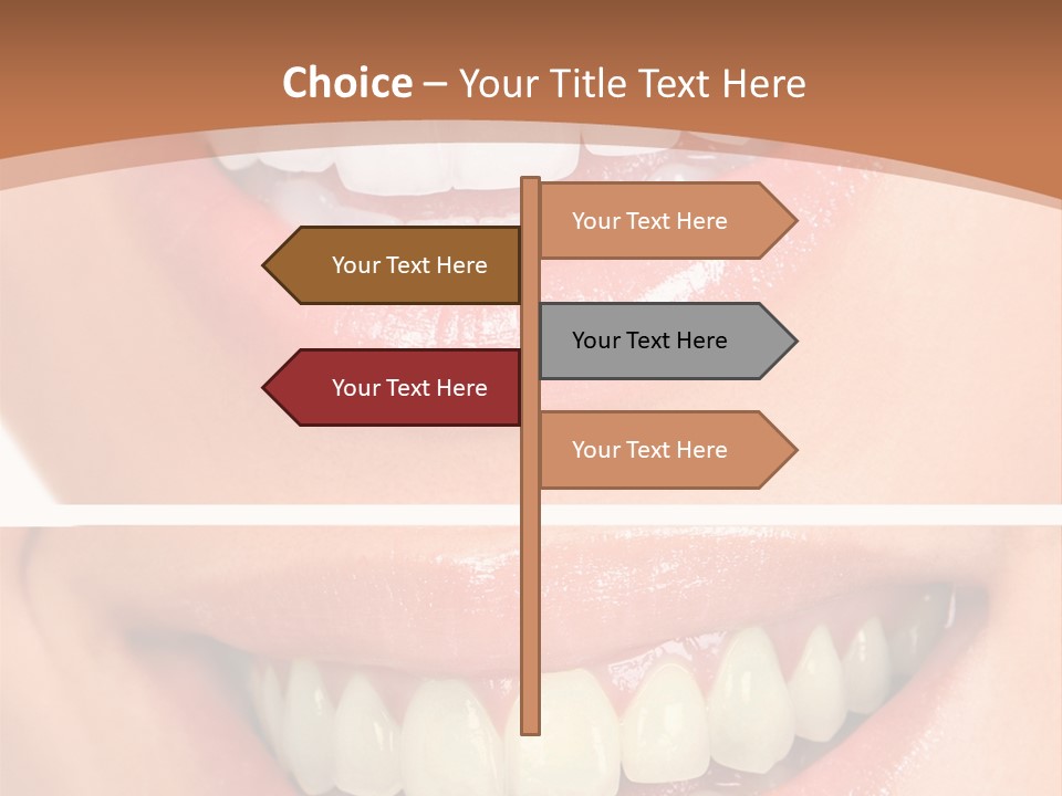 Toothbrush Protection Smile PowerPoint Template