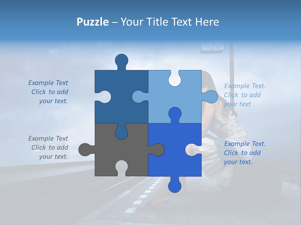 Bag Baggage Metro PowerPoint Template