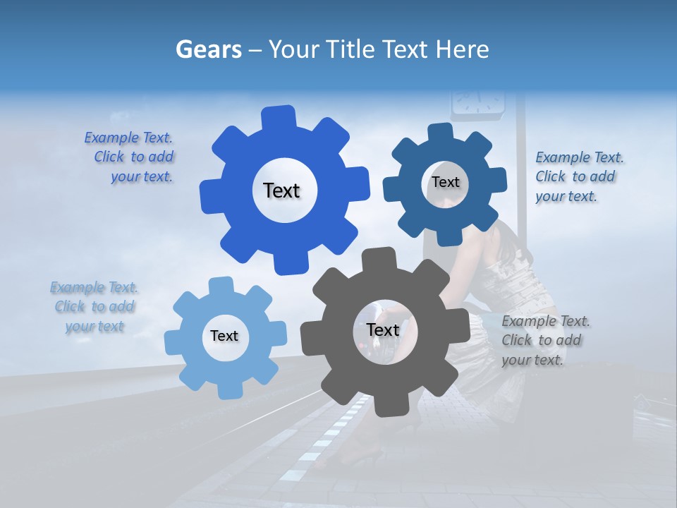 Bag Baggage Metro PowerPoint Template