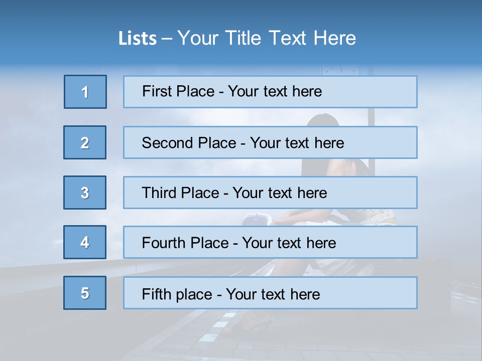Bag Baggage Metro PowerPoint Template