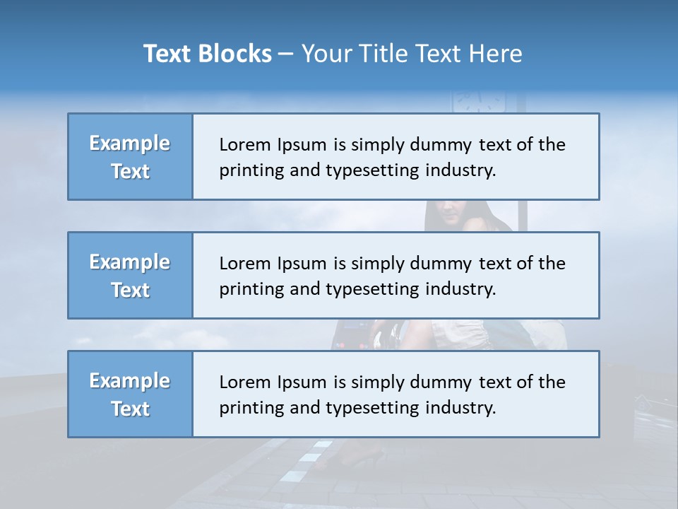 Bag Baggage Metro PowerPoint Template