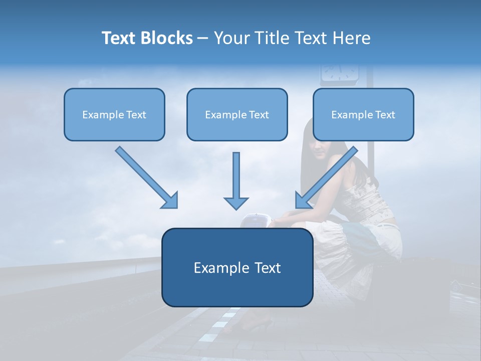 Bag Baggage Metro PowerPoint Template