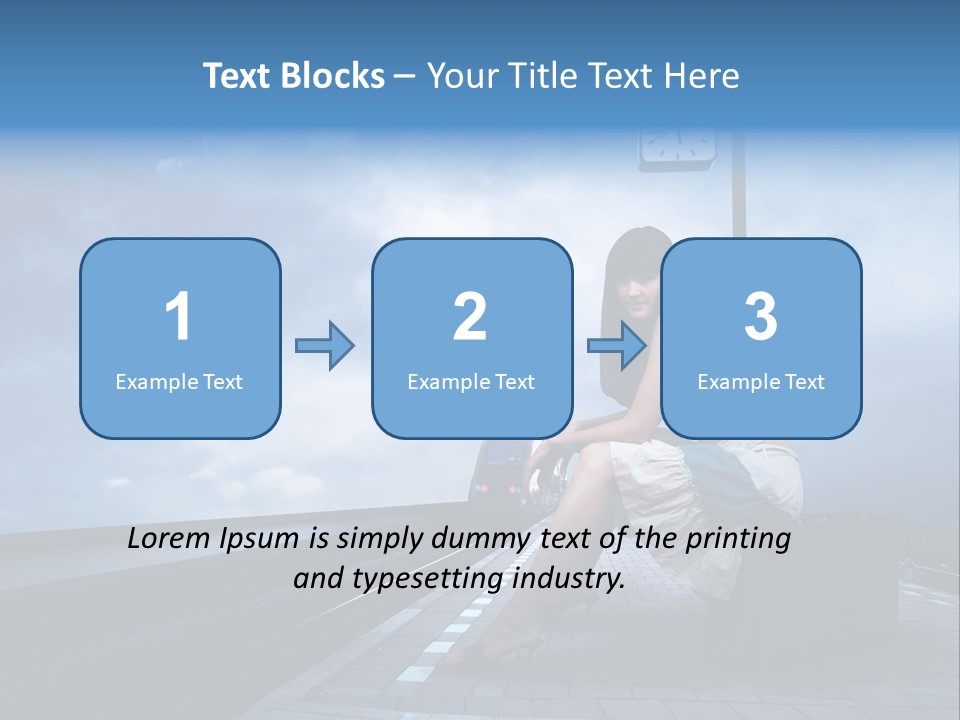 Bag Baggage Metro PowerPoint Template