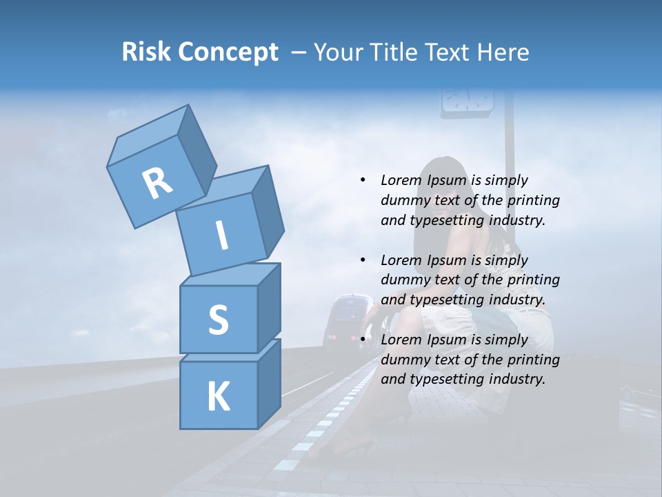 Bag Baggage Metro PowerPoint Template
