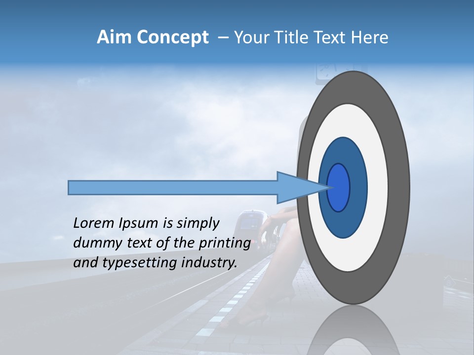 Bag Baggage Metro PowerPoint Template