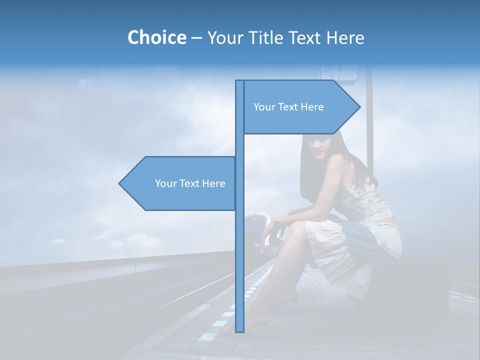 Bag Baggage Metro PowerPoint Template
