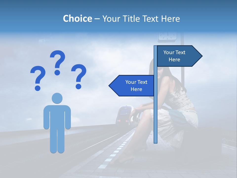 Bag Baggage Metro PowerPoint Template