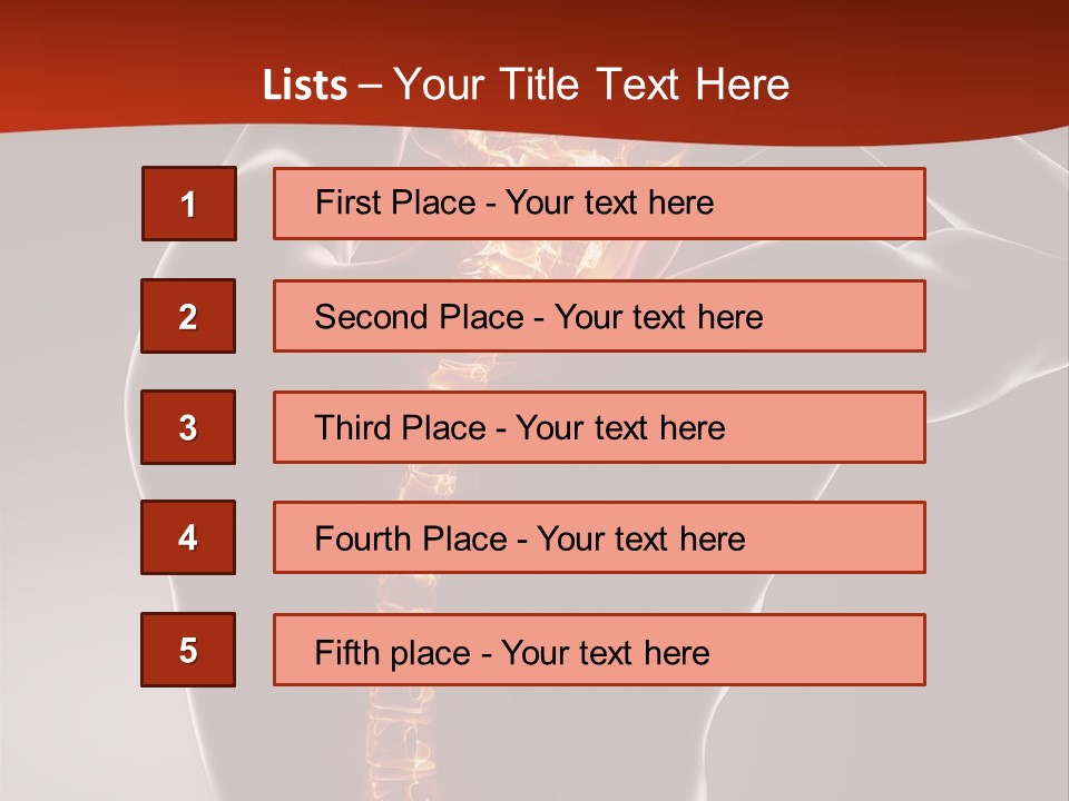 Roentgen Health Science PowerPoint Template