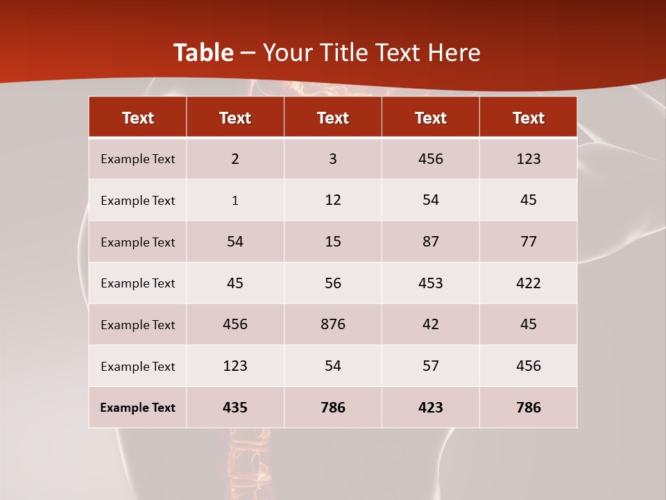 Roentgen Health Science PowerPoint Template