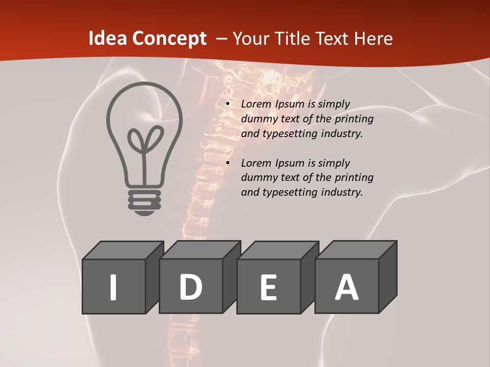 Roentgen Health Science PowerPoint Template
