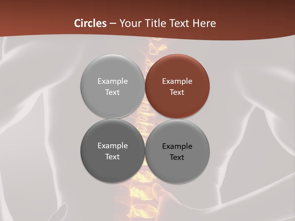 Health Radiation Backache PowerPoint Template