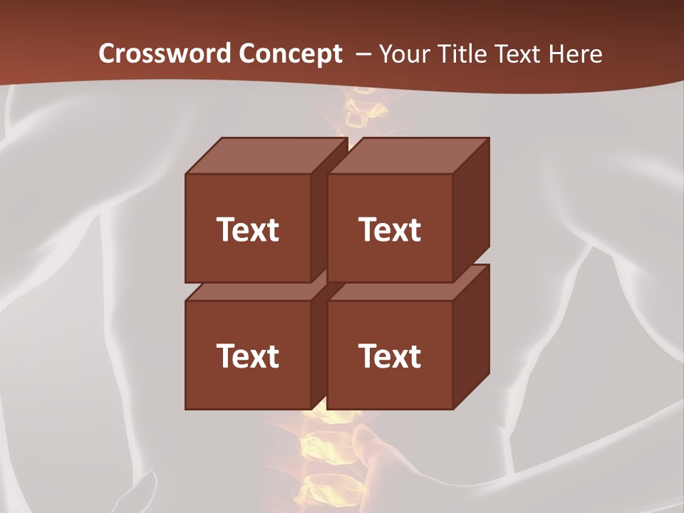 Health Radiation Backache PowerPoint Template