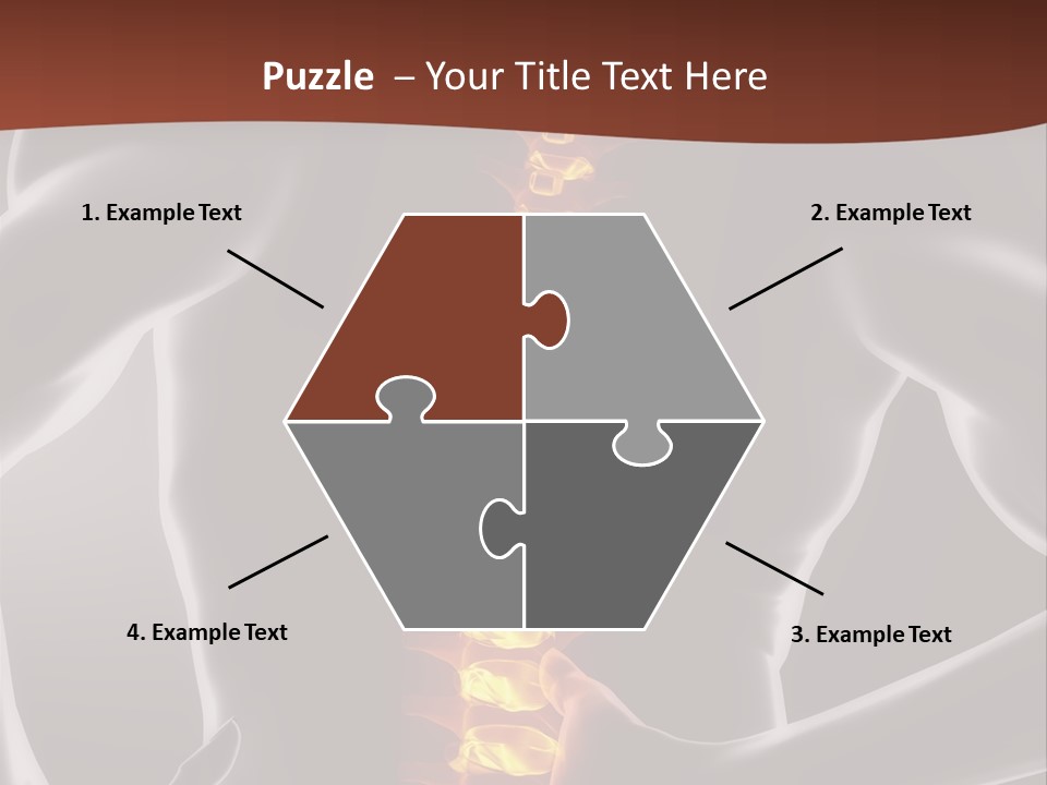 Health Radiation Backache PowerPoint Template