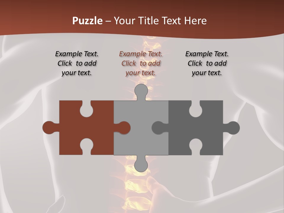 Health Radiation Backache PowerPoint Template