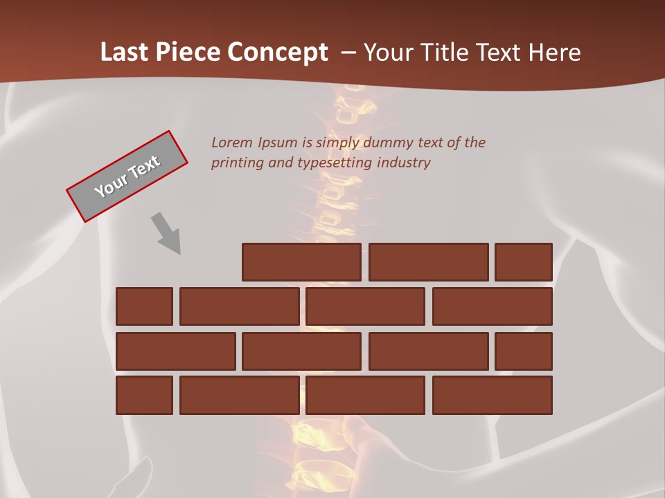 Health Radiation Backache PowerPoint Template