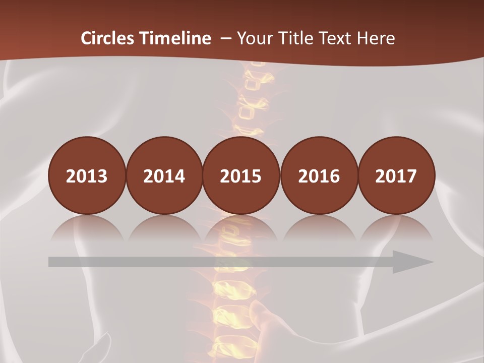 Health Radiation Backache PowerPoint Template