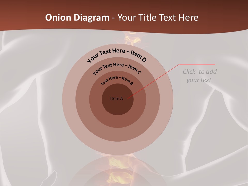 Health Radiation Backache PowerPoint Template