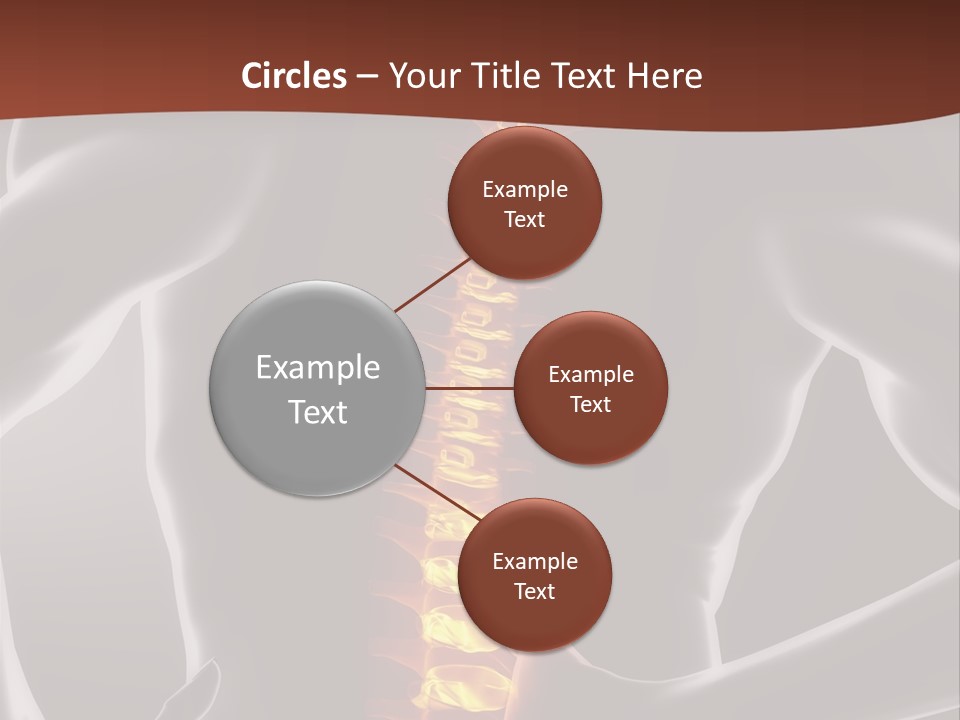 Health Radiation Backache PowerPoint Template