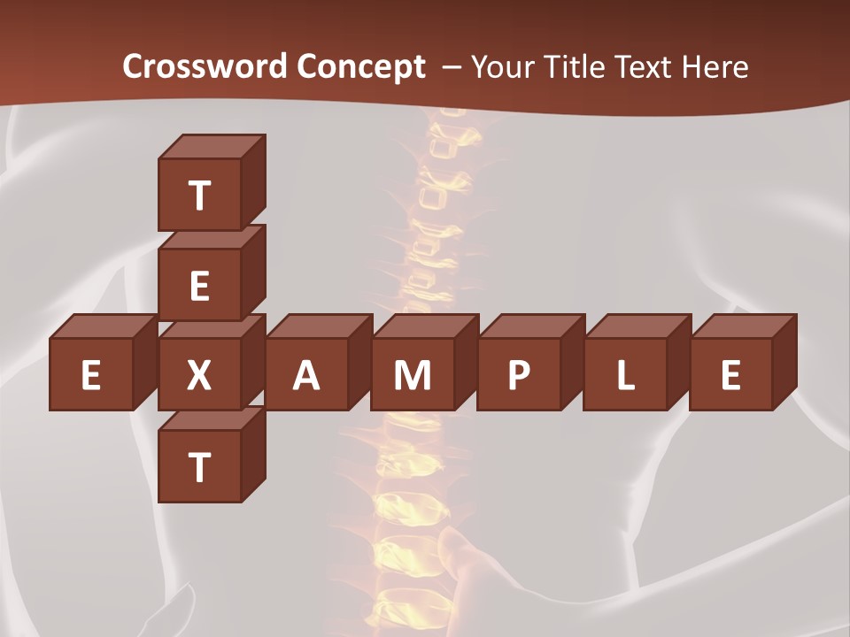 Health Radiation Backache PowerPoint Template