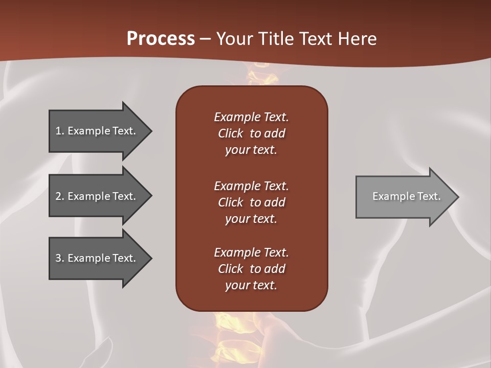 Health Radiation Backache PowerPoint Template