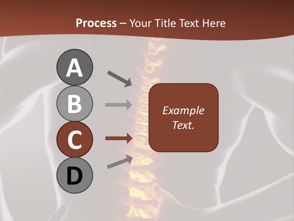 Health Radiation Backache PowerPoint Template