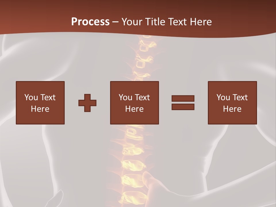 Health Radiation Backache PowerPoint Template