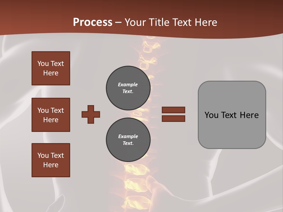 Health Radiation Backache PowerPoint Template