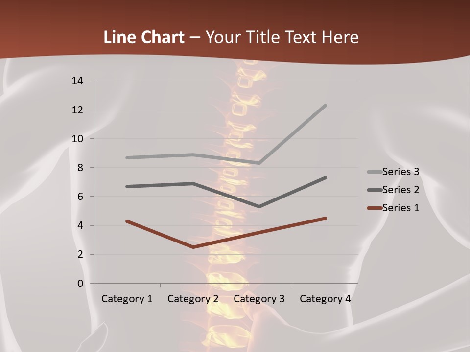 Health Radiation Backache PowerPoint Template