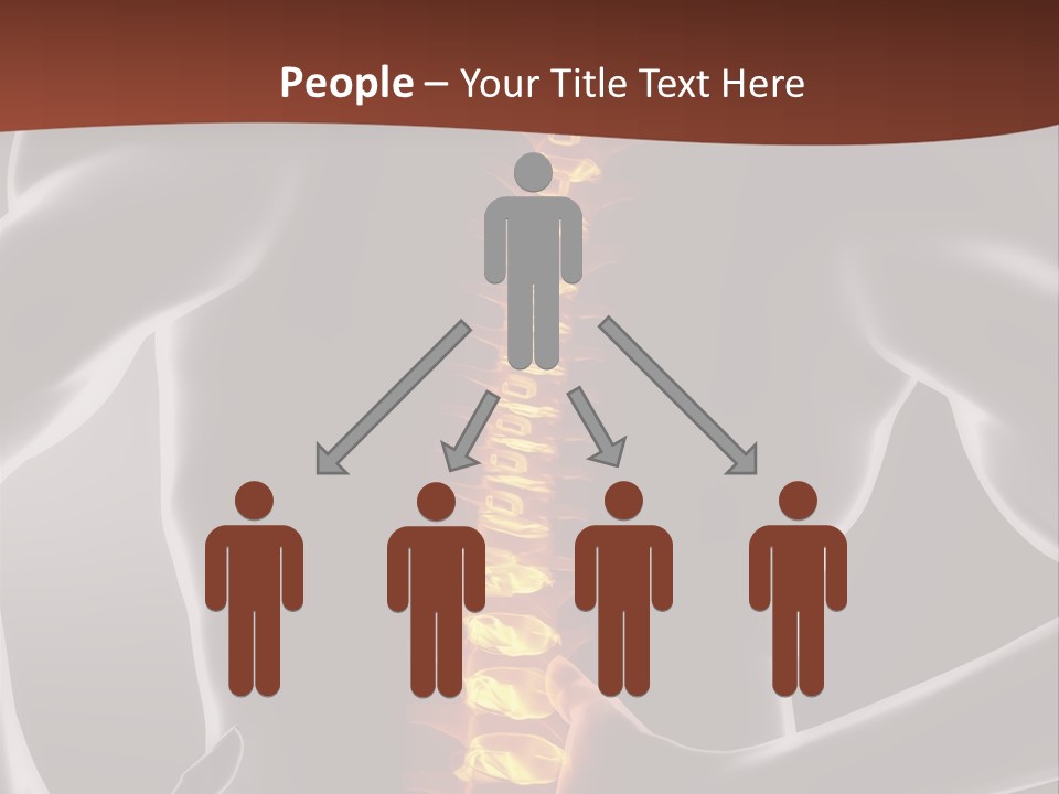 Health Radiation Backache PowerPoint Template