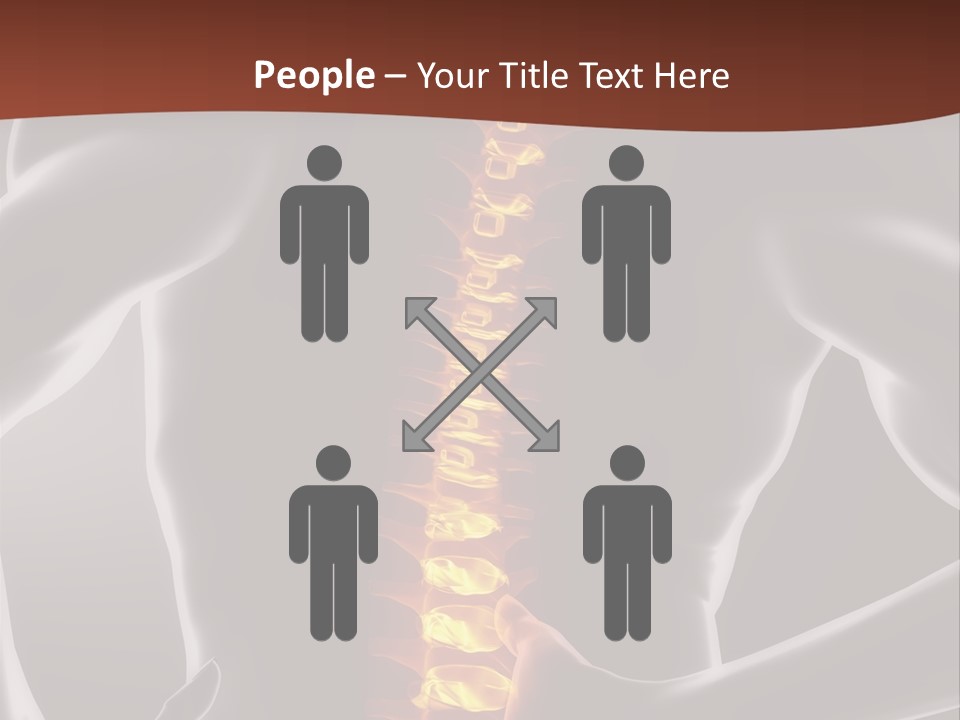 Health Radiation Backache PowerPoint Template